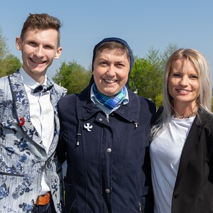 Firmteam: Markus Koglek, Sr. Maria Leopold, Ines Kvar