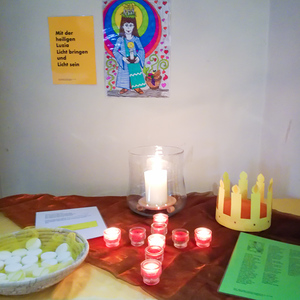 Station Heilige Lucia in der Pfarrkirche Premstätten